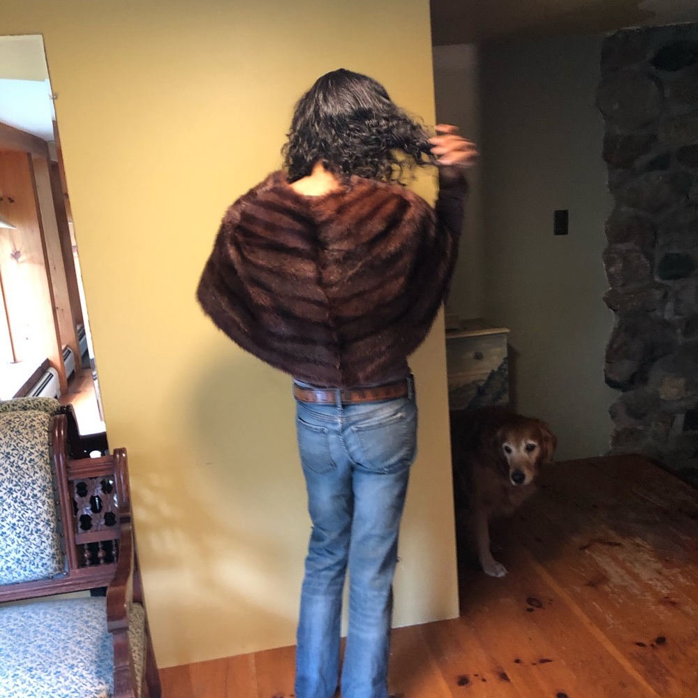 Vintage mink stole